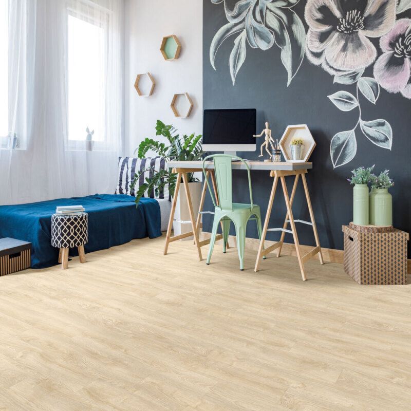 ELKA 5mm RIGID VINYL PLANK C/W UNDERLAY 2.128m2 189 x 1251mm AURORA ERPU40366