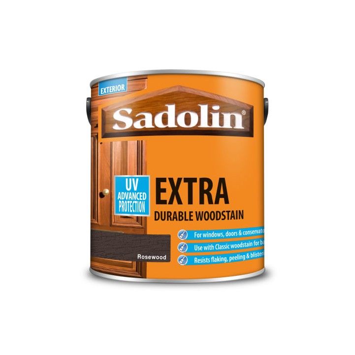 SADOLIN EXTRA EXTERIOR WOODSTAIN 2.5l ROSEWOOD 5028560