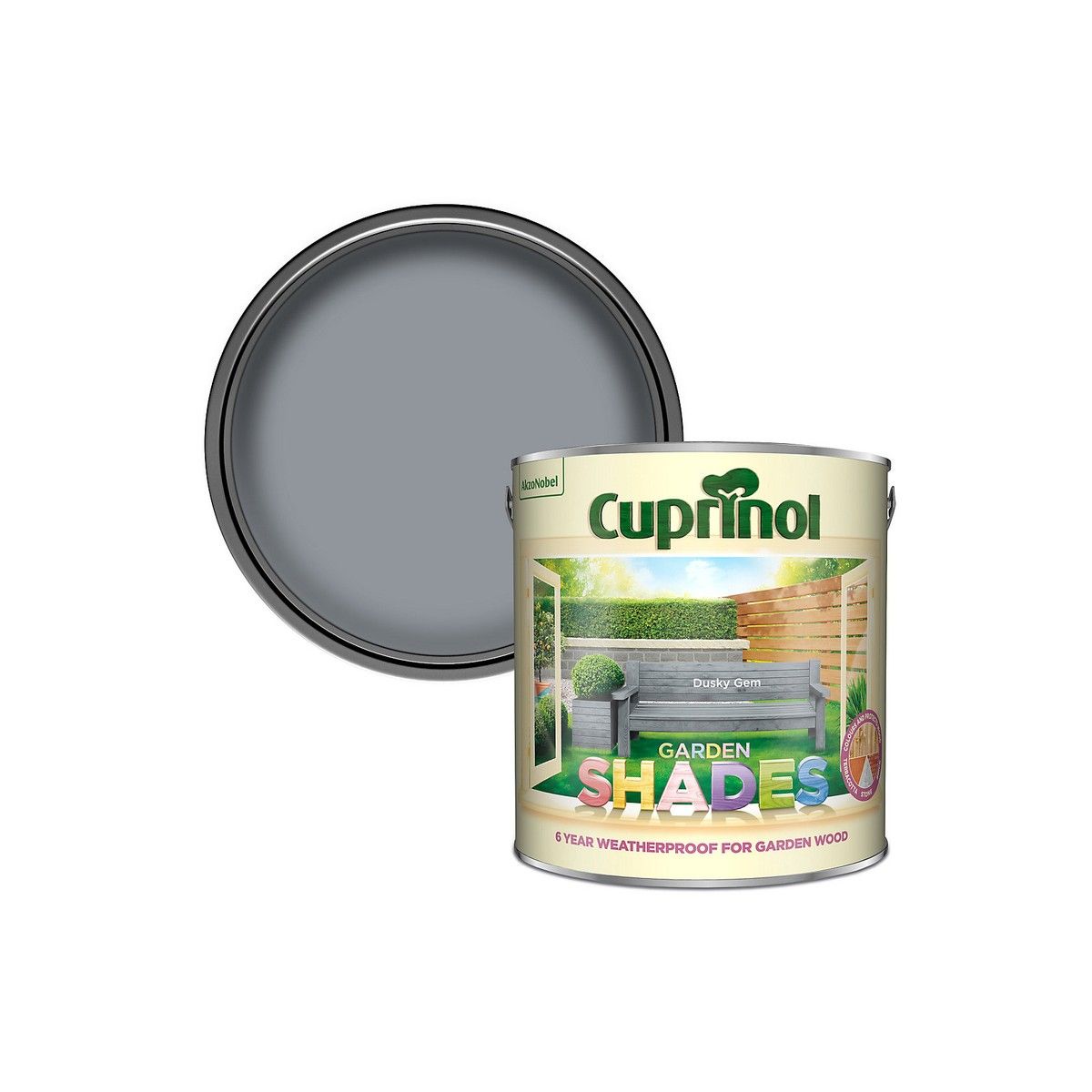CUPRINOL GARDEN SHADES 2.5l DUSKY GEM 5232386