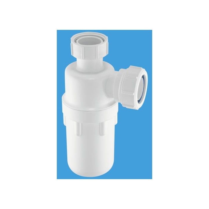 MCALPINE A10R RESEALING BOTTLE TRAP 1.1/4" 61020111
