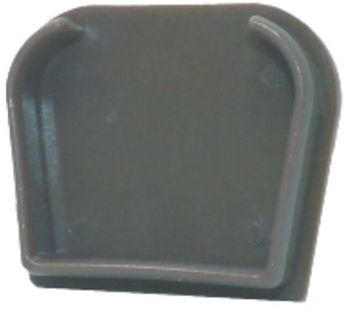 COMPLETE COMPOSITE FENCING VERSAFENCE INSERT CAPS (PACK OF 2) SILVER CCCVERSAS