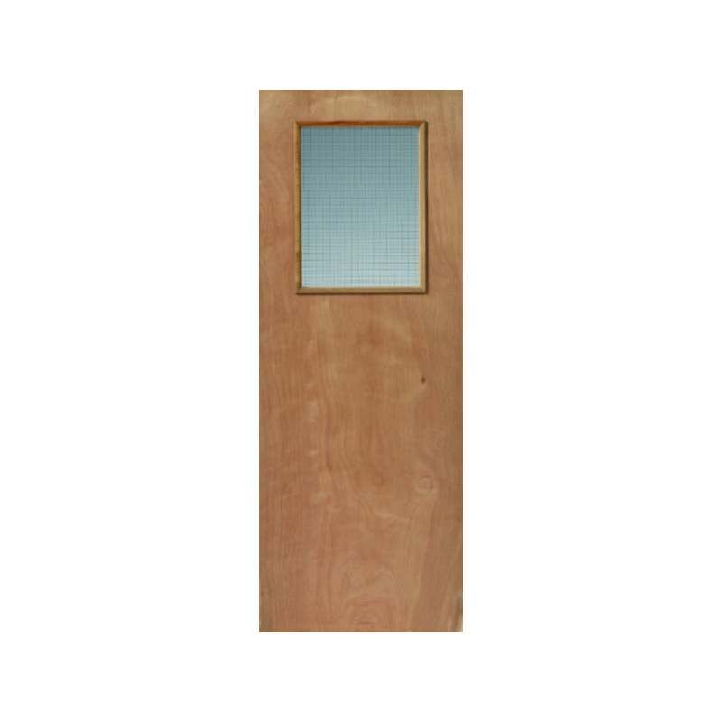 JBK INTERNAL PLYWOOD FD30 DOOR WITH GLAZED APERTURE 2`6 x 6`6 KIGOG26