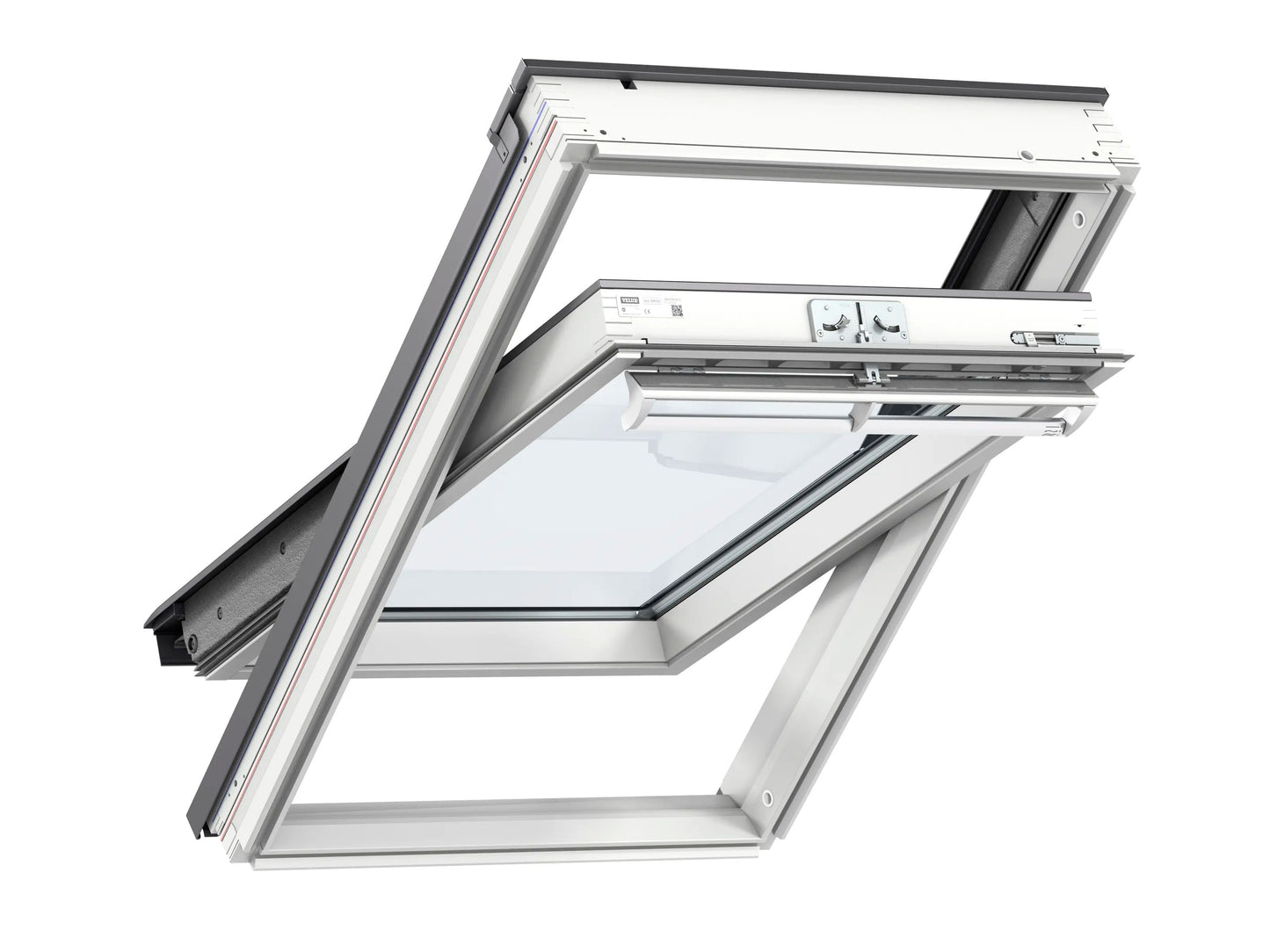 Velux GGL SK06 2062 Centre Pivot Roof Window 62-Pane 114 x 118cm White