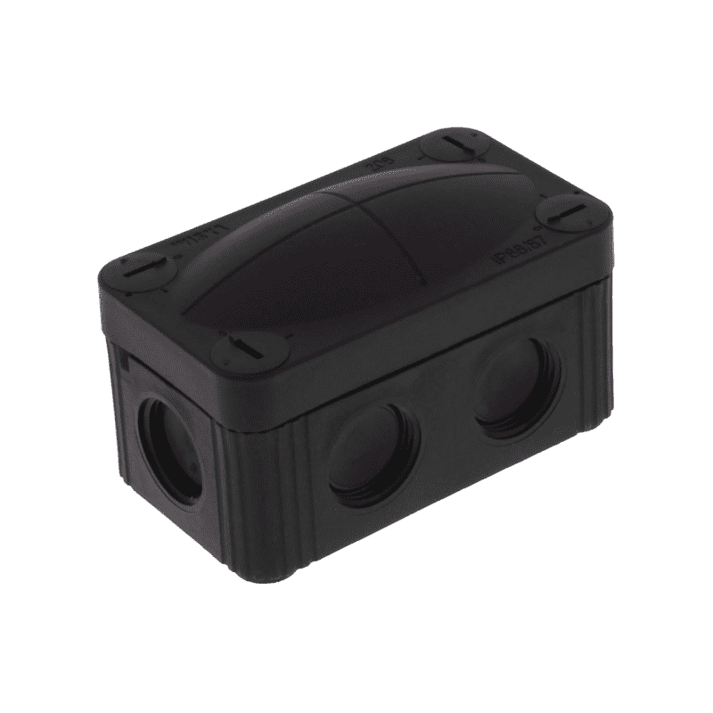WISKA 10109571 JCN/BOX 85 x 49 x 51mm BLACK
