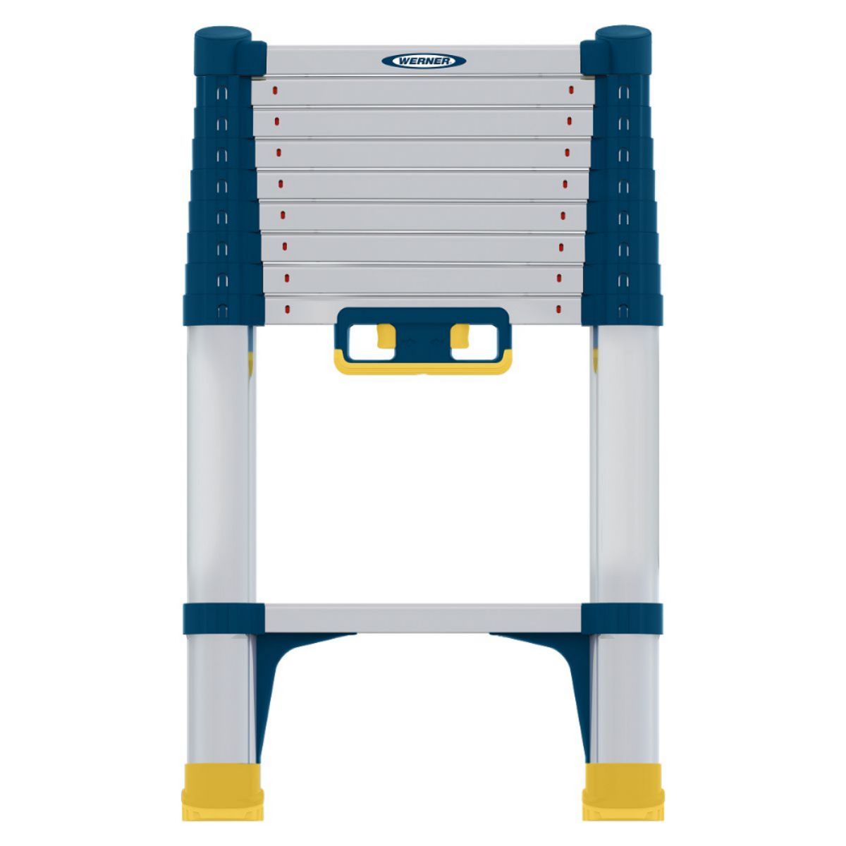 WERNER TELESCOPIC SOFT CLOSE EXTENSION LADDER 0.79 - 2.9m 85029
