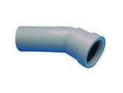 OSMAWELD 4W166 PP SPIGOT BEND 30deg 32mm 4W166G GREY