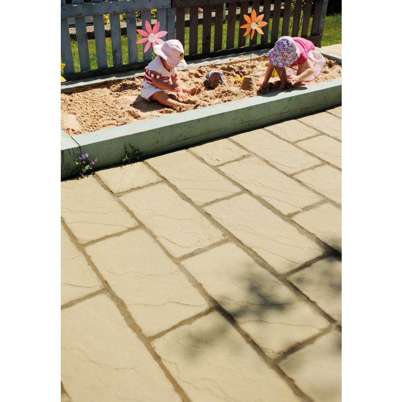 BOWLAND CATHEDRAL PAVING 300 x 300 x 38mm WEATHERED YORK C18WY106