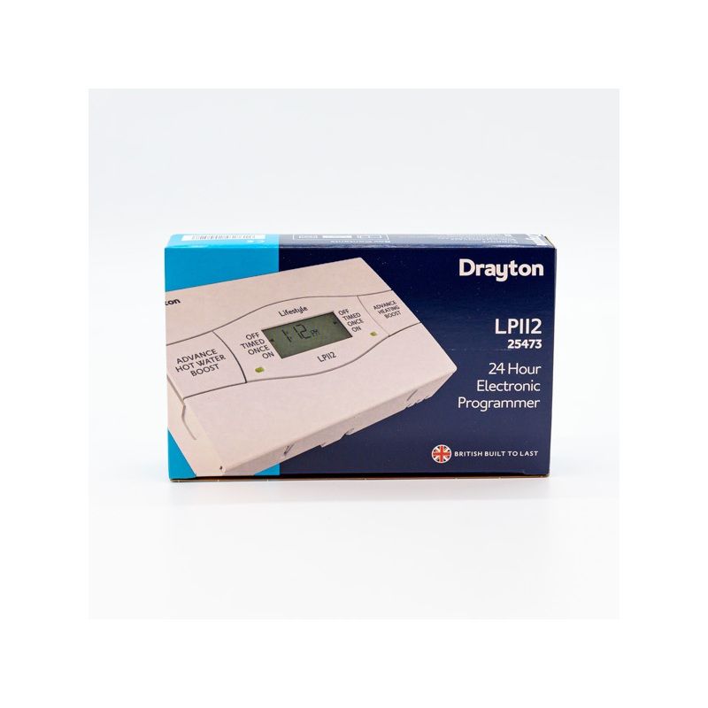 DRAYTON LP112 24 HOUR PROGRAMMER C/W BOOST 25473