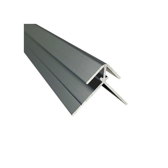 WETWALL ALLOY EXTERNAL CORNER 600mm MATT ANTHRACITE SWA-EXC-MA-600