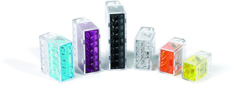 HELLERMANN PUSH IN WIRE 6 PORT CONNECTOR HECP-6