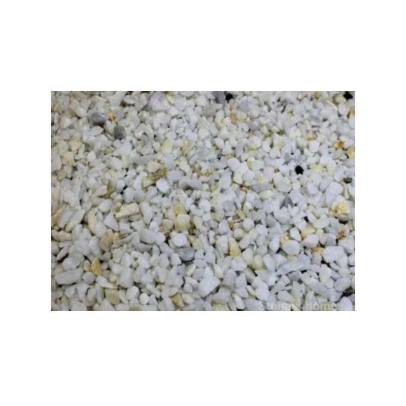 Stones4Homes Mini Bag Polar White Chippings 8 - 11mm