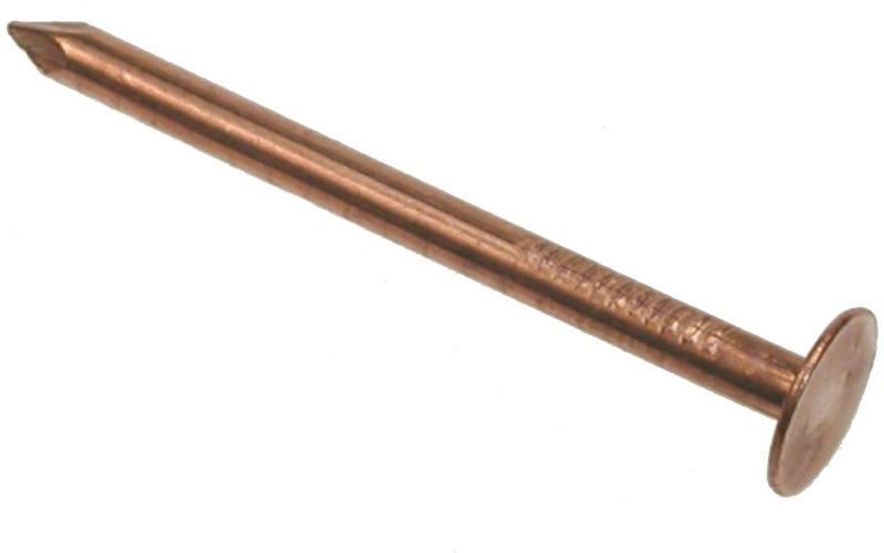 OJ COPPER CLOUT NAILS 38 x 2.65mm 5kg TUB OJ431437
