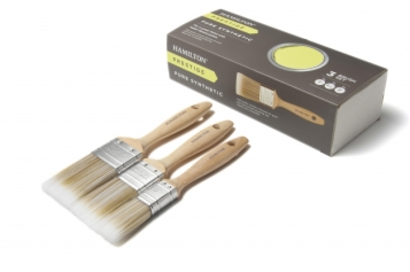 HAMILTON PRESTIGE SYNTHETIC PAINT BRUSH 3 BOX SET 1-2" 23140-003