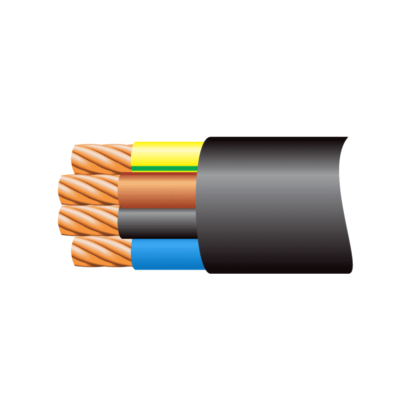 DONCASTER CABLE 3184Y1.0W050 PVC HARMONISED H05VV-F 1.0mm WHITE