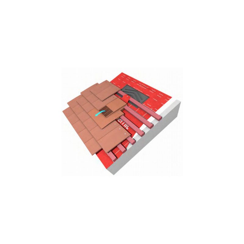 MARLEY UNIVERSAL TILE VENT GREY MA36700