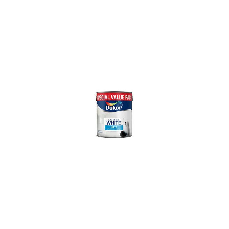 DULUX VINYL MATT SPECIAL VALUE BRILL WHITE 3l 5092364