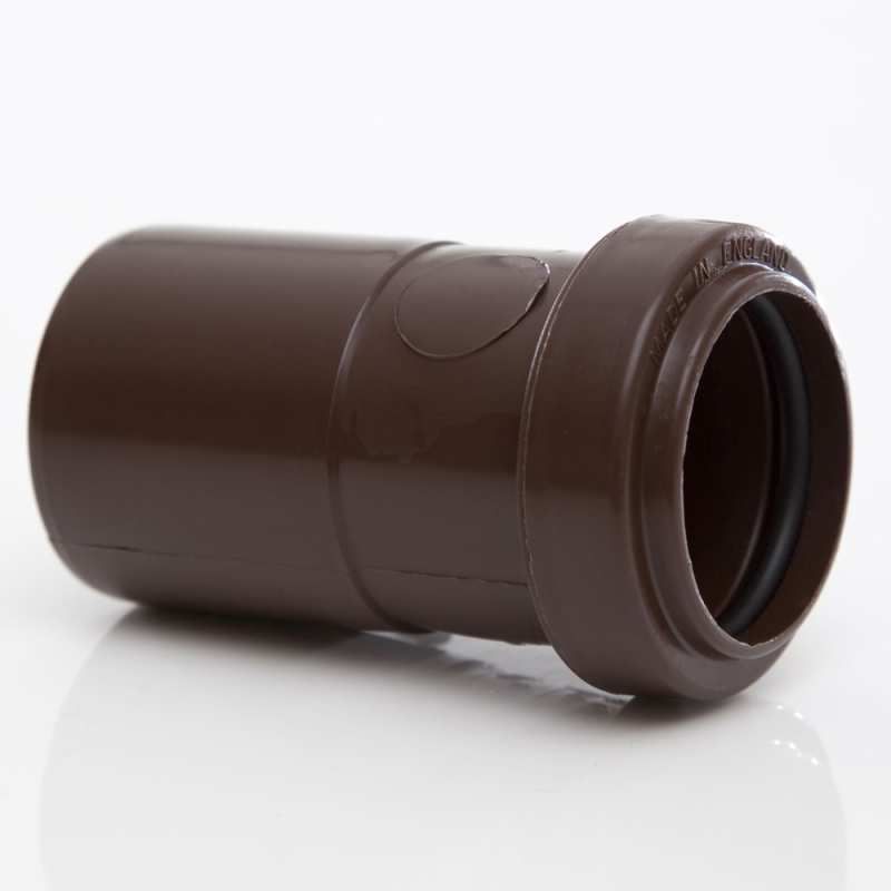 POLYPIPE PUSHFIT REDUCER 40 x 32mm BROWN WP27BR