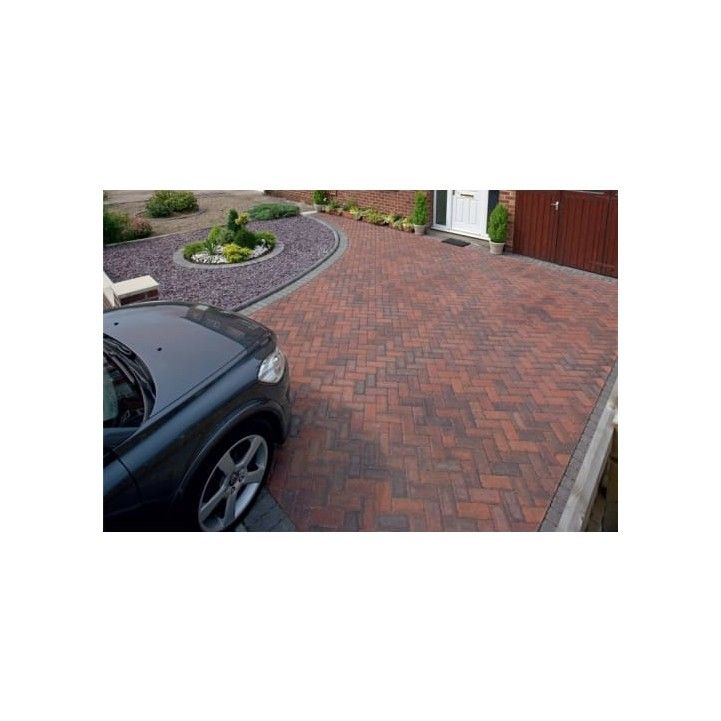 MARSHALLS PRIORA BLOCK PAVING 200 x 100 x 60mm BRINDLE PV3801750