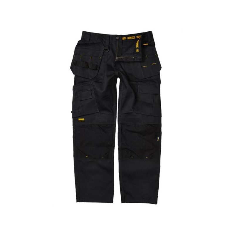 DEWALT PRO TRADESMAN TROUSERS BLACK (W38, L31)