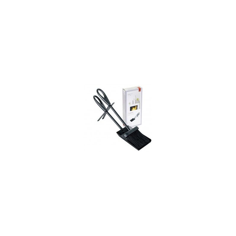 DEVILLE LOOP HEARTH TIDY 5" BLACK DEV827 GUD035827