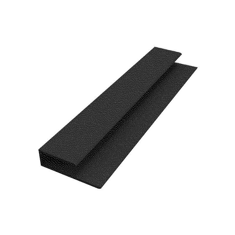 FREEFOAM J STARTER TRIM 5m GLOSS BLACK F107BL