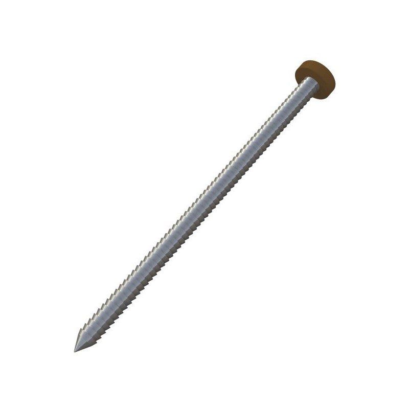 FREEFOAM PLASTOP PINS 30mm WOODGRAIN OAK (BOX OF 200) P30WGO