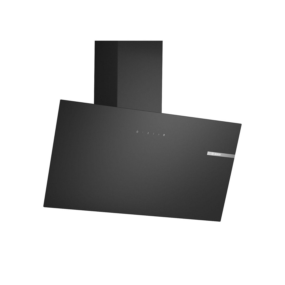 BOSCH DWK85DK60B SERIES 2 ANGLED GLASS CHIMNEY HOOD BLACK GLASS