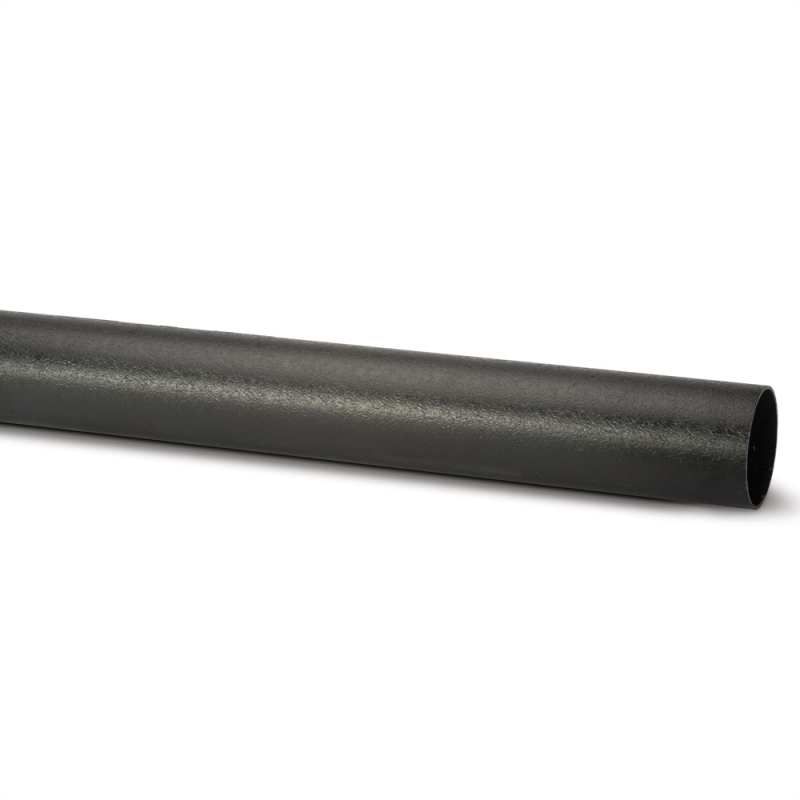 POLYPIPE ELEGANCE CAST IRON DOWNPIPE BLACK 5.5m CIRP55BK