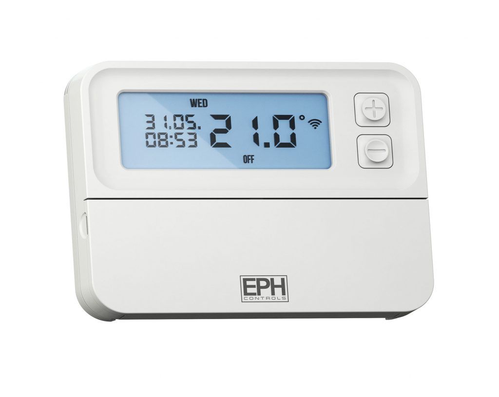 EPH BATTERY OPERATED PROGRAMMABLE ROOM THERMOSTAT CP4B