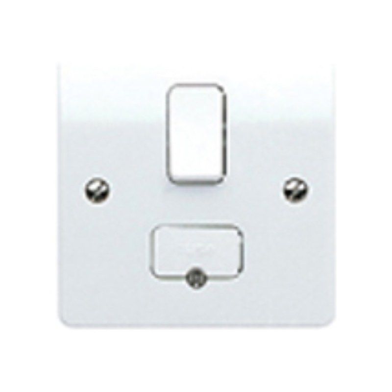 WEW CONNECTION UNIT SWITCH FUSED K1040WHI