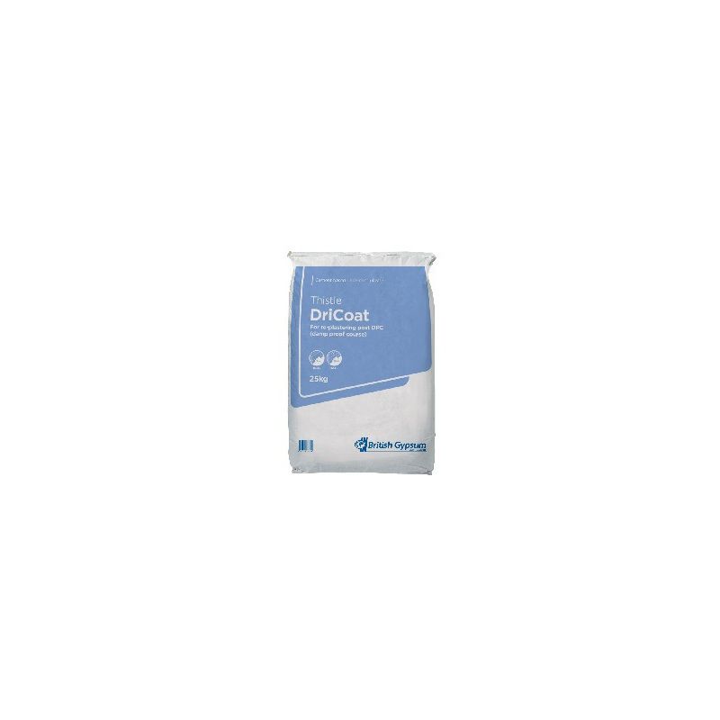 BRITISH GYPSUM THISTLE DRI COAT PLASTER BAG 25kg 06115/8