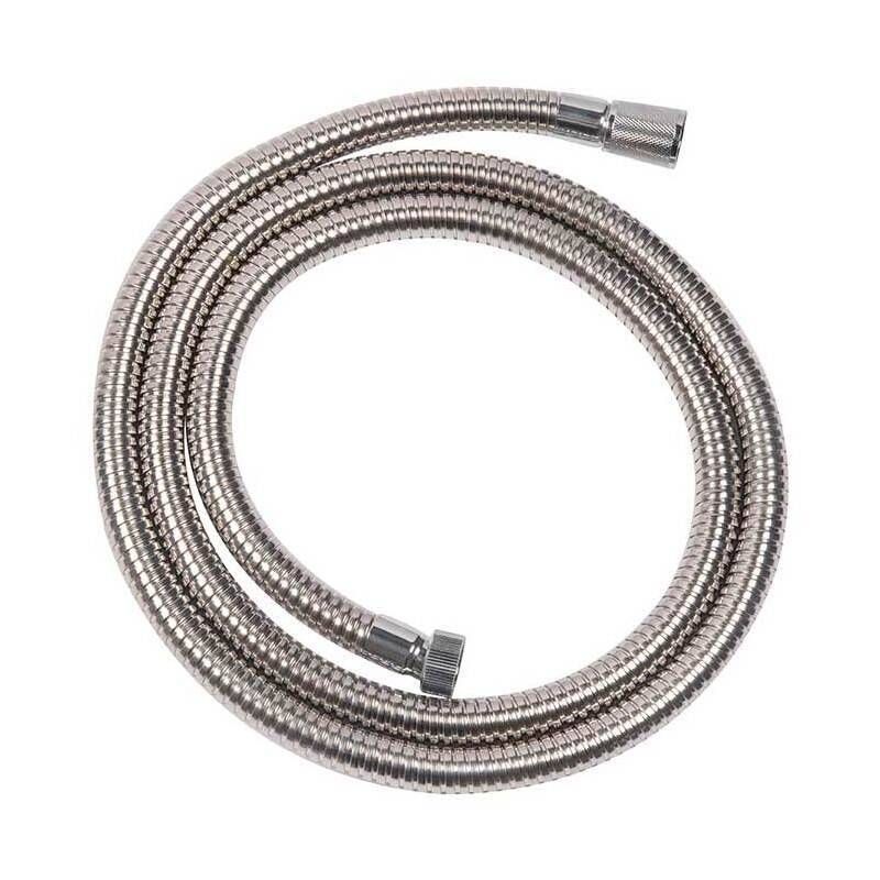CROYDEX AM250541 AMALFI STAINLESS STEEL SHOWER HOSE 1.75m CHROME