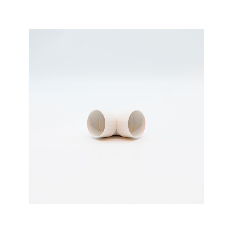 POLYPIPE ABS KNUCKLE BEND 32mm x 90deg WS15 WS15W WHITE