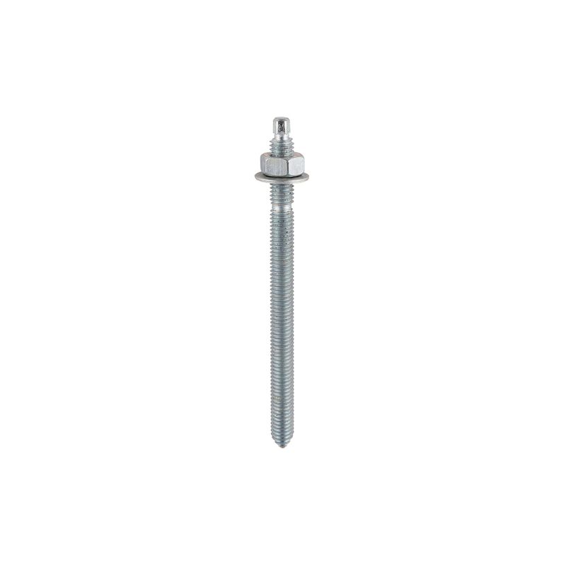 TIMCO RESIN STUDS BRIGHT ZINC PLATED M8 x 110mm (BOX 10) 08110CS