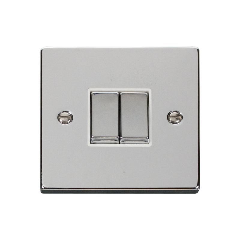 CLICK VPCH412WH 2G 2WAY 10A SWITCH POL CHR