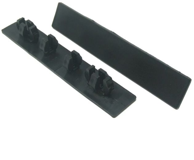 COMPLETE COMPOSITE DECKING PREMIER END CAP (EACH) CHARCOAL CCPECC