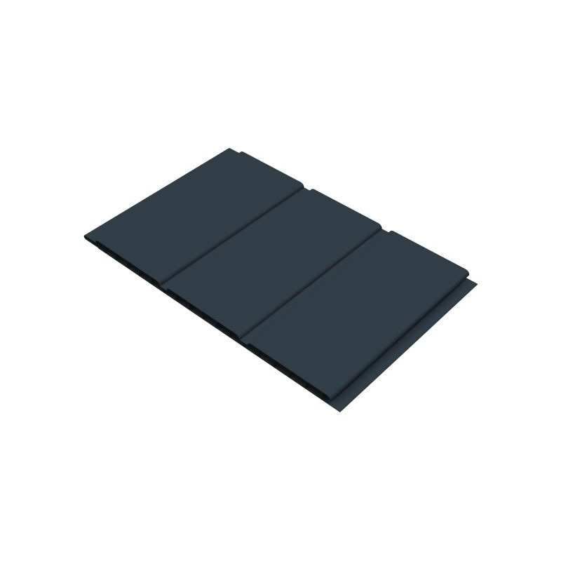 FREEFOAM HOLLOW SOFFIT 5m x 300mm WOODGRAIN ANTHRACITE GREY F112WGAG