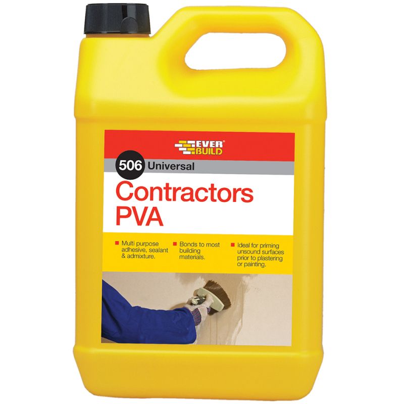 Everbuild 506 Contractors Pva 5L CONPVA5