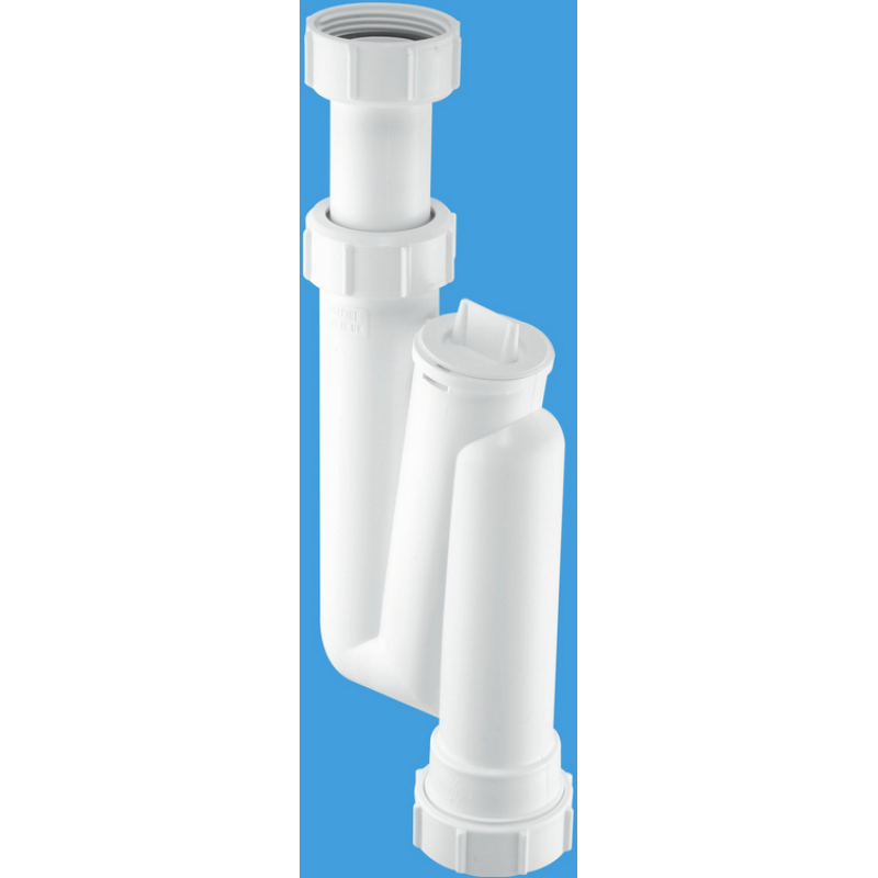 MCALPINE OBT1V OFFSET ANTI-SYPHON BASIN TRAP 62065318
