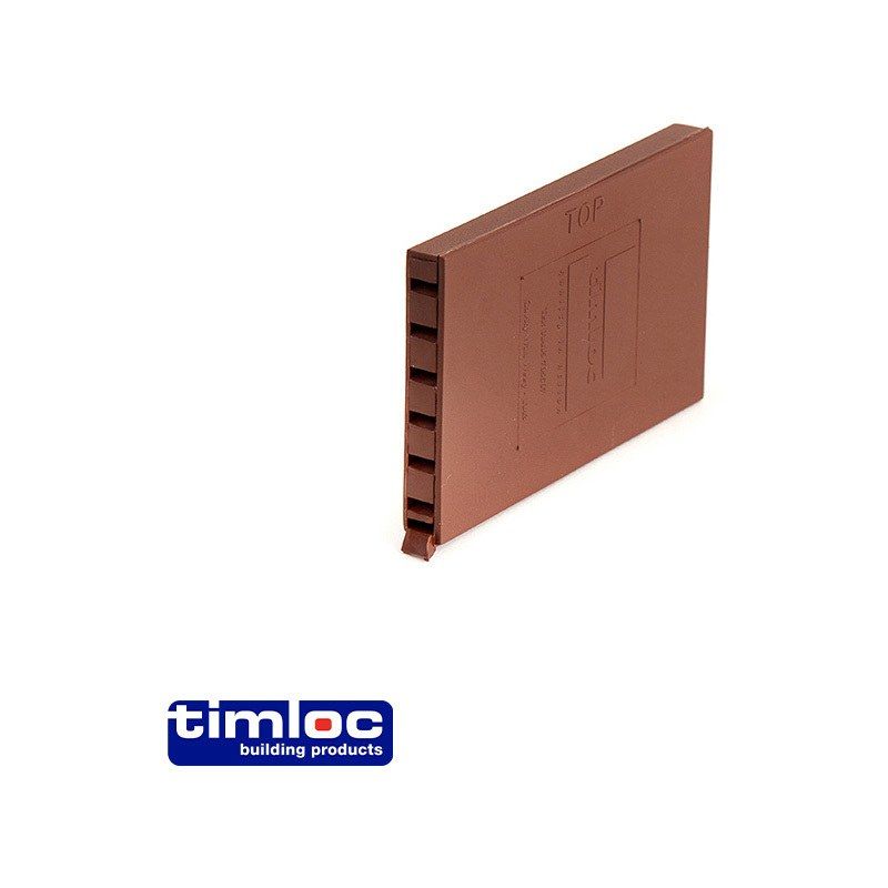 TIMLOC CAVITY WALL WEEP VENT BROWN 1143BR