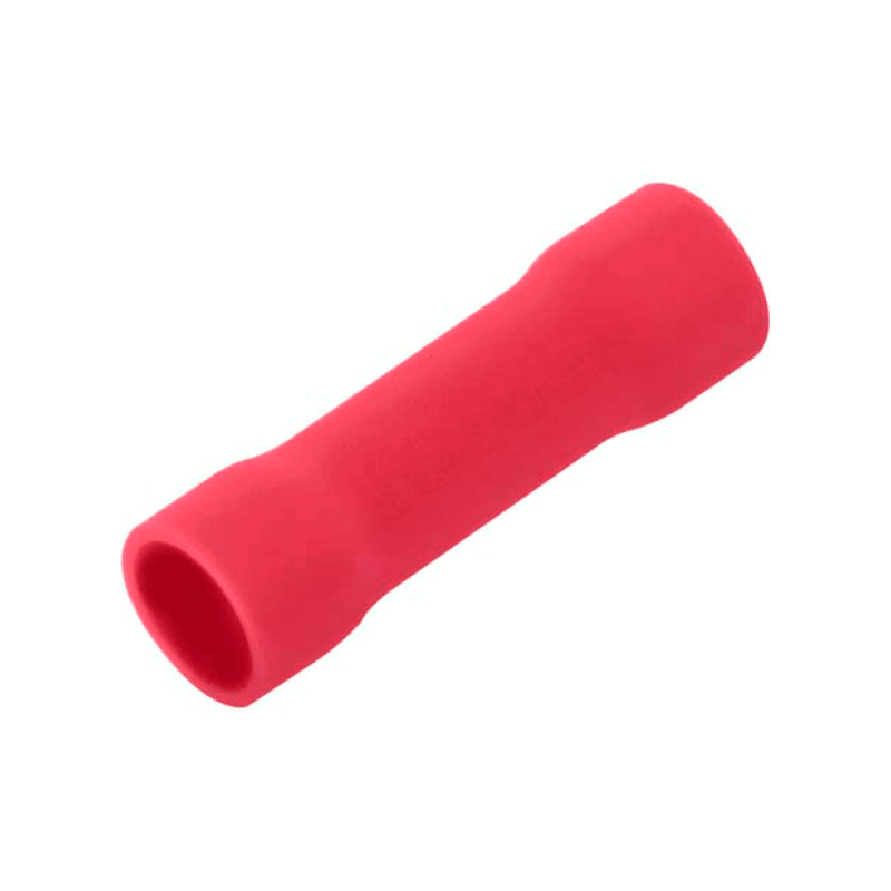 KRIMPTERM VIAS VRBC RED BUTT CONNECTOR 3.3mm TERMINALS