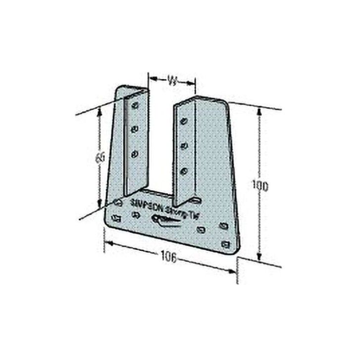 SIMPSON TRUSS CLIP 100 x 50mm TCP50