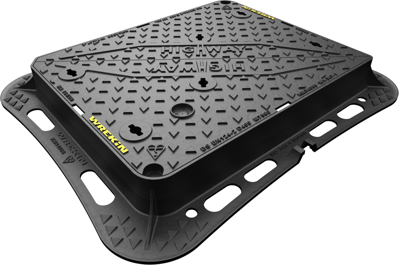 WREKIN (A347) MHC 750 x 600 x 100mm HIGHWAY D400 DI D/TRI DMT0D4/7560/KH