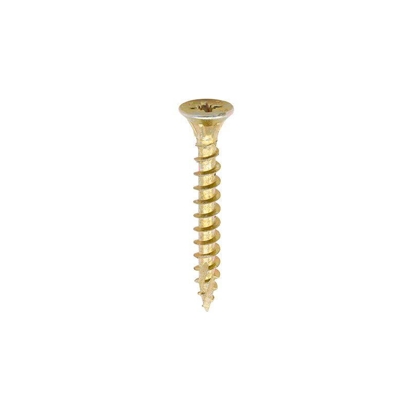 TIMCO STRONG-FIX MULTI-PURPOSE PZ2 CSK SCREWS YELLOW 3.5 x 25mm (TUB 2000) 35025C2TUB