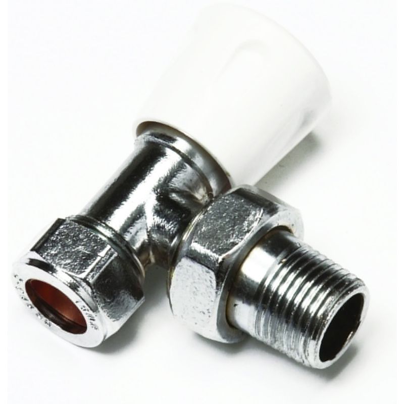 EMBRASS TRENT RADIATOR VALVE ANGLED 3/4" 15mm 312854