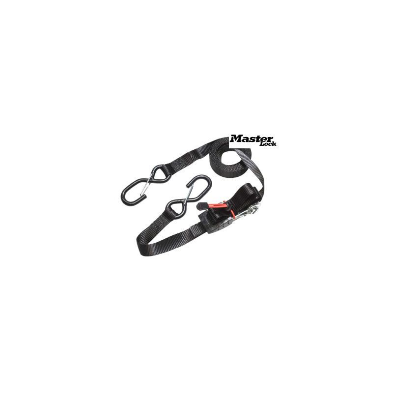 MASTERLOCK MLK3056E RATCHET TIEDOWN & HOOKS 4.5m (PACK 4)