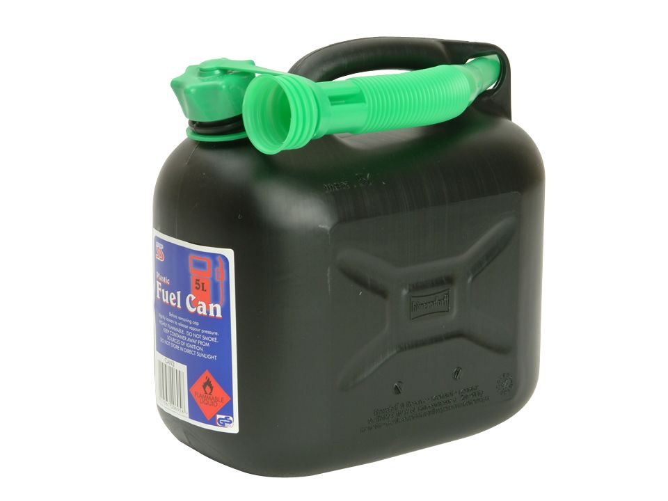 S.STYLE D/ICAN3 DIESEL FUEL CAN & SPOUT 5l BLACK