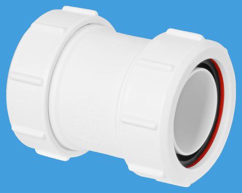 MCALPINE T28M STRAIGHT CONNECTOR 1.1/2" 62035457