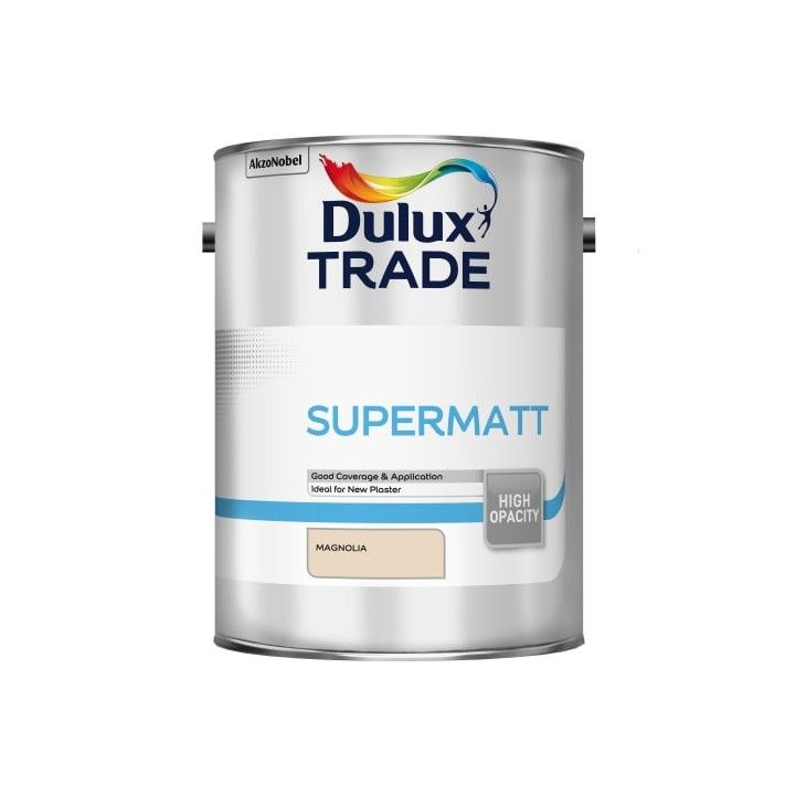 DULUX TRADE SUPERMATT EMULSION 5l MAGNOLIA 5091667