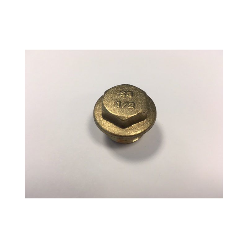 EMBRASS BRASS FLANGED PLUG 3/4" 348221